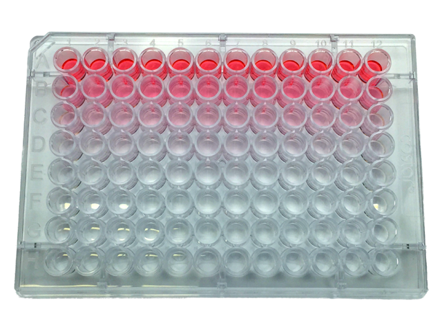 clear microplate serial dilution small